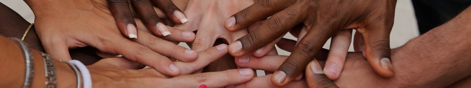 hands in team cheer