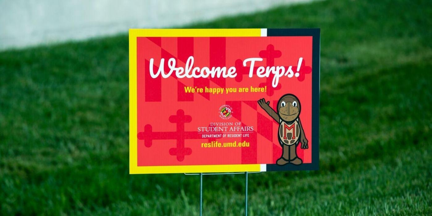 welcome terps sign
